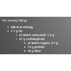 BIOTECH USA Instant Oats - 1000 gr